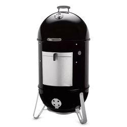 Weber Smokey Mountain 57cm BBQ Cooker Smoker with Cover