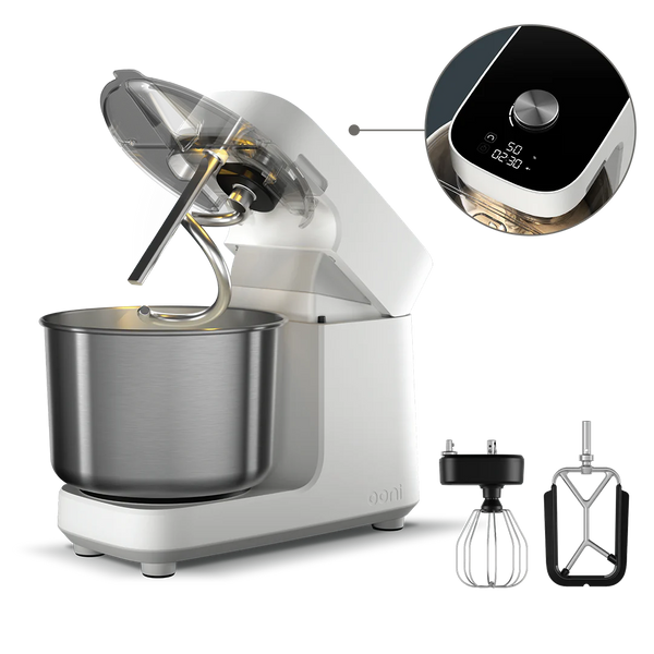 Ooni Halo Pro Spiral Mixer - Polar White