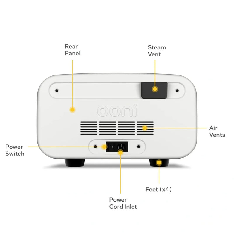 Ooni Volt 2 12" Electric Pizza Oven - Polar White
