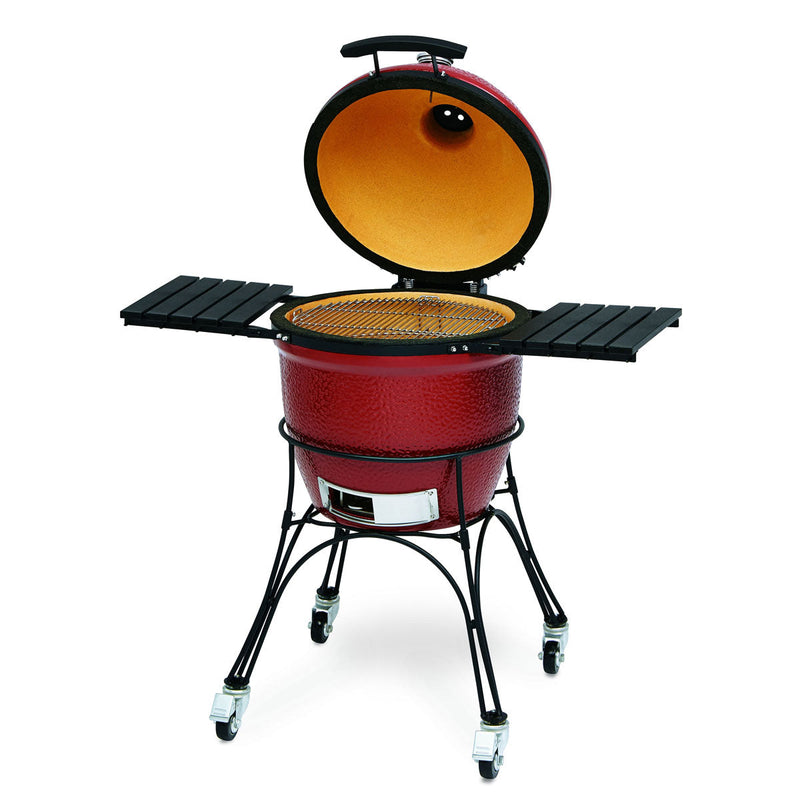 Kamado Joe Classic Charcoal Grill With Explorer Pack