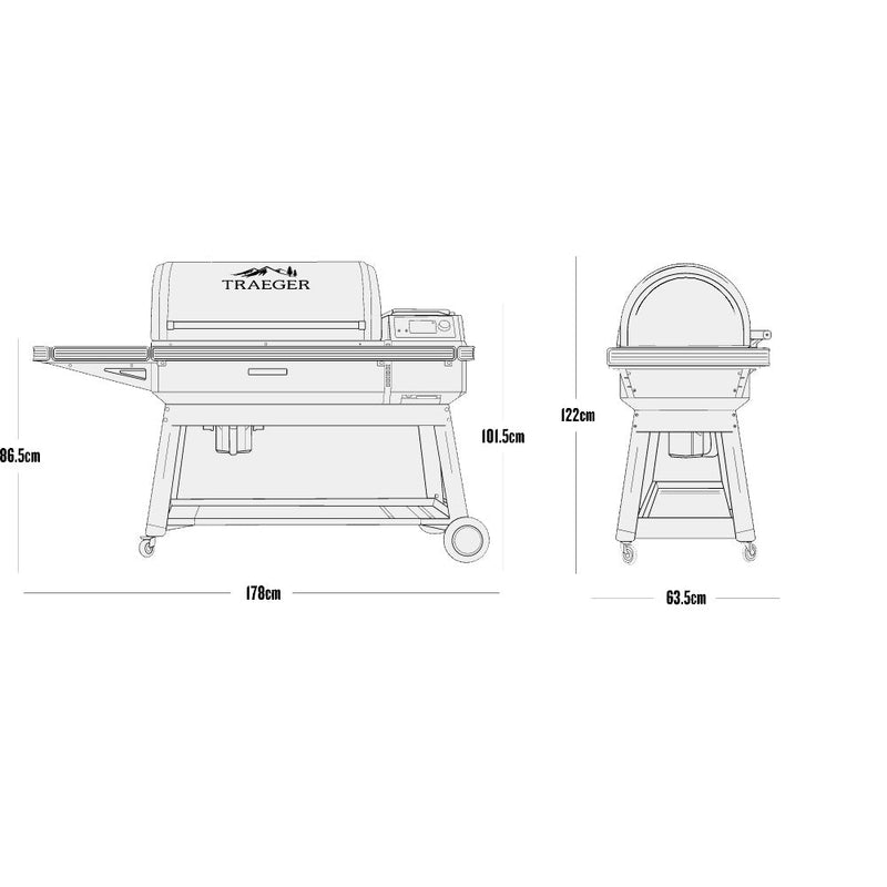 Traeger Ironwood XL Series Wood Pellet Grill Smoker BBQ