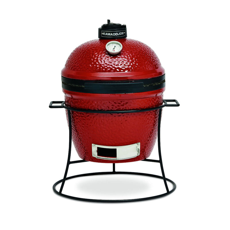 Kamado Joe "Joe Jr." Charcoal BBQ Grill Smoker with Elements Pack